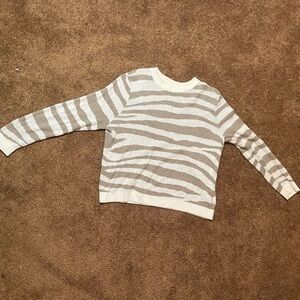 A new day zebra sweater